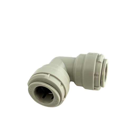 DM 90 Degrees Elbow to 3/8" Push Fit on Both Sides 9.5mm