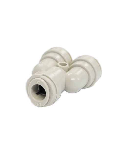 DM Push In Fitting Two Way Divider 8mm x 8mm