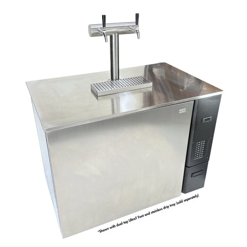 Keg King Solstice DUO | Stainless Double 50L Kegerator