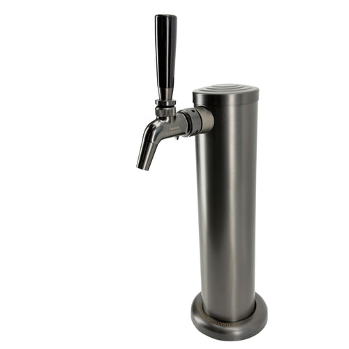 Shadow Black Font Column FasTap Kit with Taps Single Tap