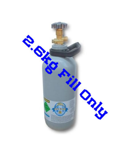 2.6kg CO2 Fill / Swap / Refill - GAS TO GO