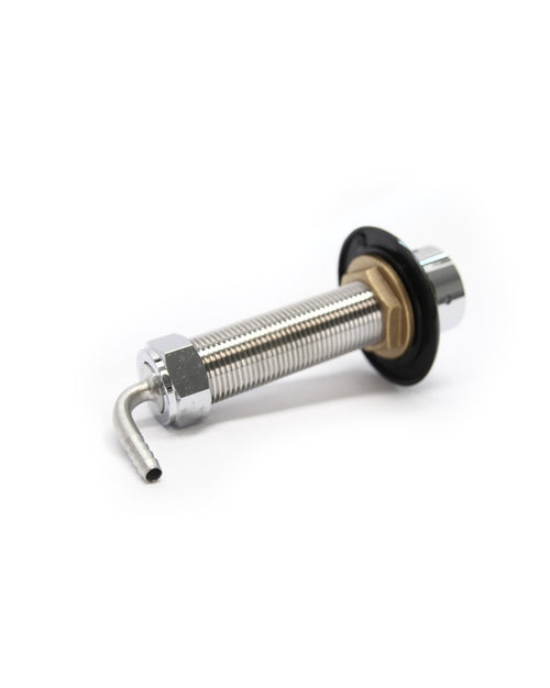 Stainless Long Shank 100mm (w Nut, Tail, Collar)