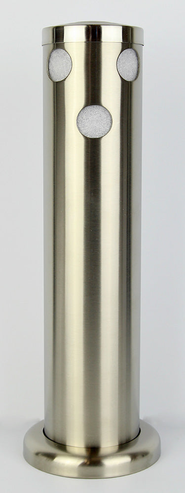Font - Column - 304 Stainless Steel - FONT ONLY - Triple Tap