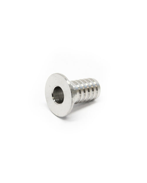10mm Straight Barbtail Stainless Steel (to be used with 5/8 hex nut)