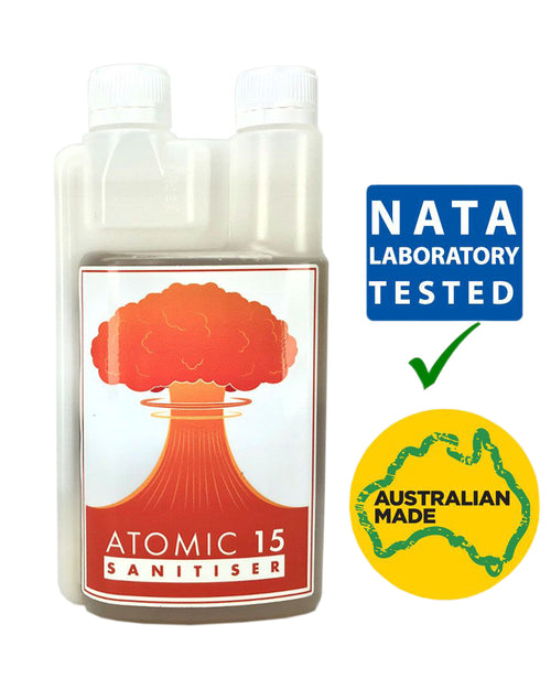 Atomic 15 Foaming Sanitiser No Rinse