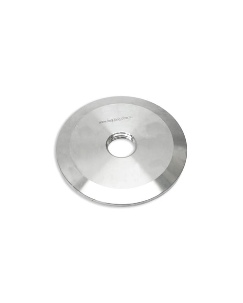 3 inch tri clover end cap 1/2F - Normal