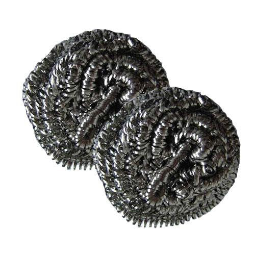 Stainless Steel Scrubbers - Pack of 2