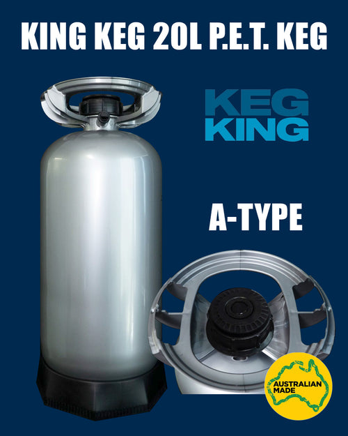 King Keg 20L PET Keg With A-Type Spear