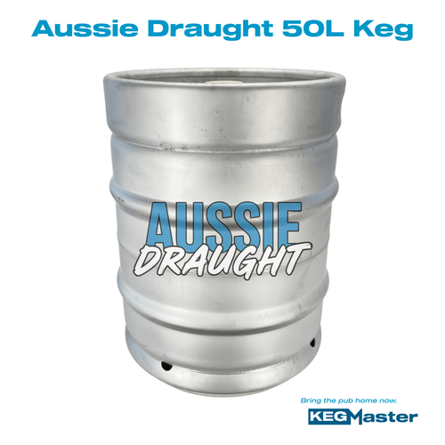 Keg of Beer Keg King Aussie Draught 50L
