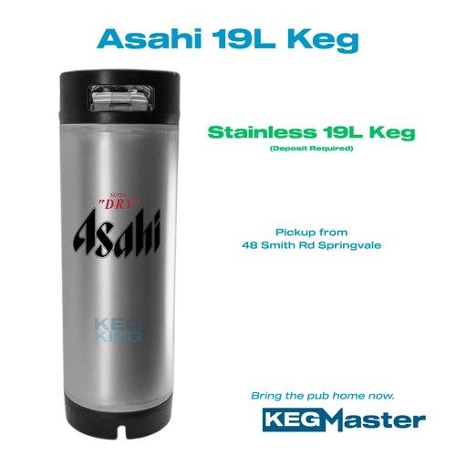 Keg of Beer Asahi "Super Dry" 19L