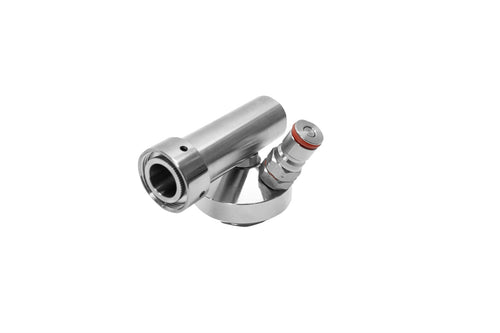 Mini Keg Long Liquid Pipe Coupler (Stainless Steel)