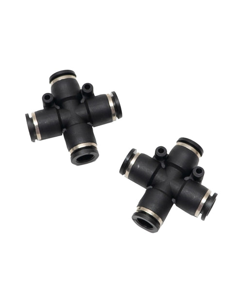 Four Way Push In Fitting Suits 8mm Line (5/16)