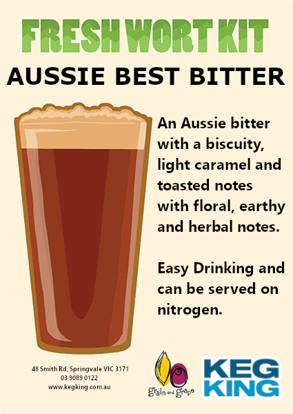 Aussie Best Bitter | Keg King Brewing Co. Fresh Wort Kit