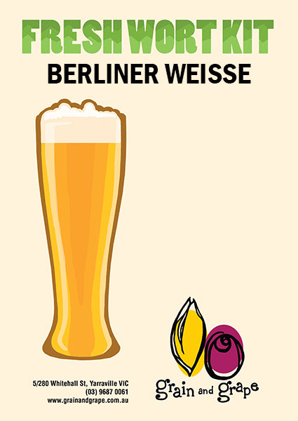 Berliner Weisse | Keg King Brewing Co. Fresh Wort Kit