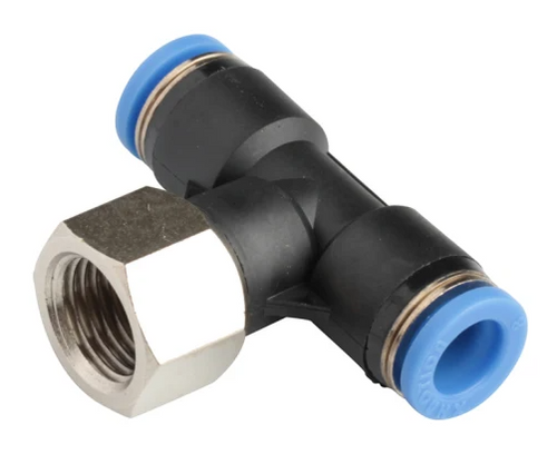 Push-in Inline Safety Pressure Relief Valve (PRV)