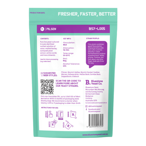 Pilsen Bluestone Yeast