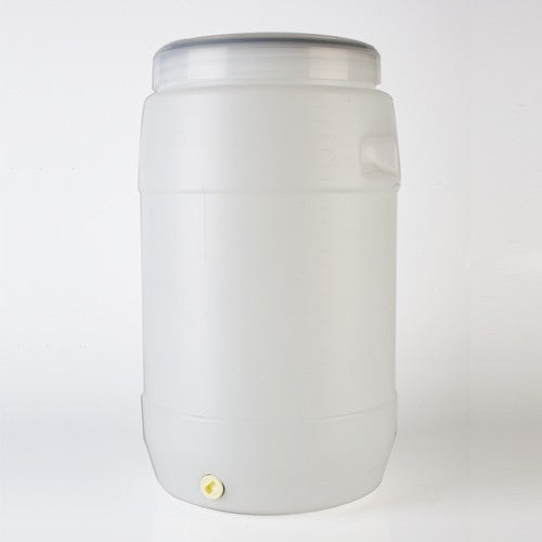 30L Fermenter with Tap, Airlock, Grommet and Stick on Thermometer
