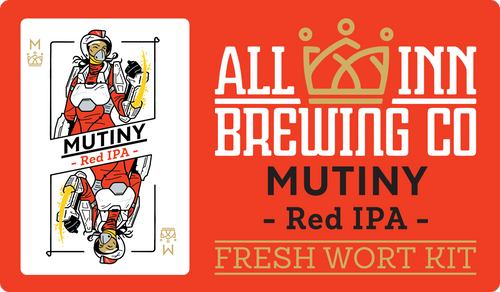 Mutiny Red IPA All Inn Brewing Fresh Wort Kit
