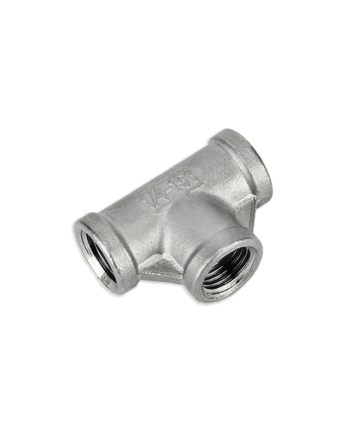 Stainless Tee with Internal 1/4 BSP Thread