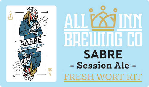 Sabre Session Ale All Inn Brewing Fresh Wort Kit