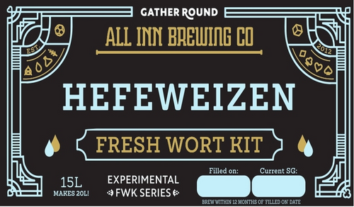 Hefeweizen All Inn Brewing Fresh Wort Kit