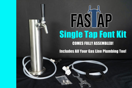 Font Column FasTap Kit with Taps Single Tap