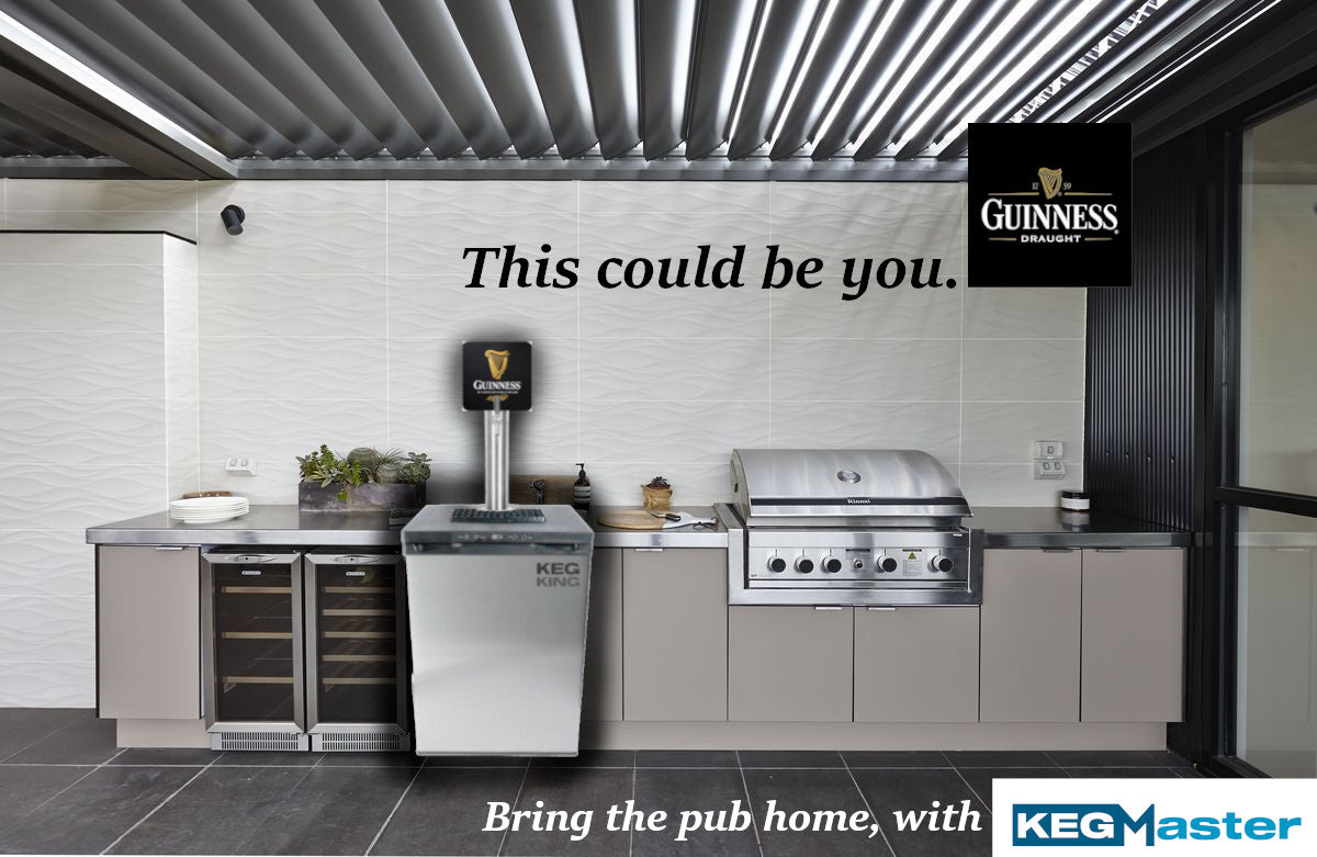 Guinness Draught Kegerator Bundle