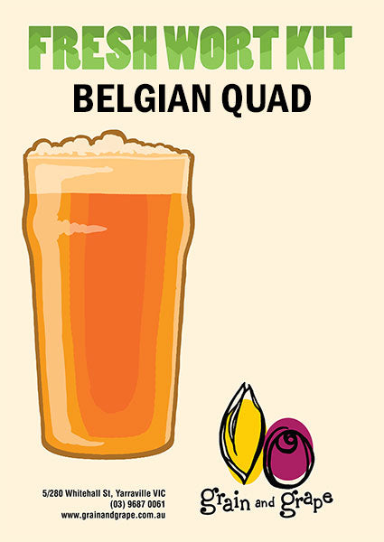 Belgian Quad | Keg King Brewing Co. Fresh Wort Kit