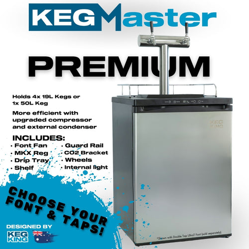 KegMaster Premium Kegerator for Home or Business