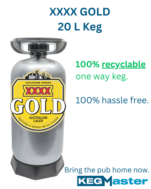 Keg Of Beer XXXX Gold 20L