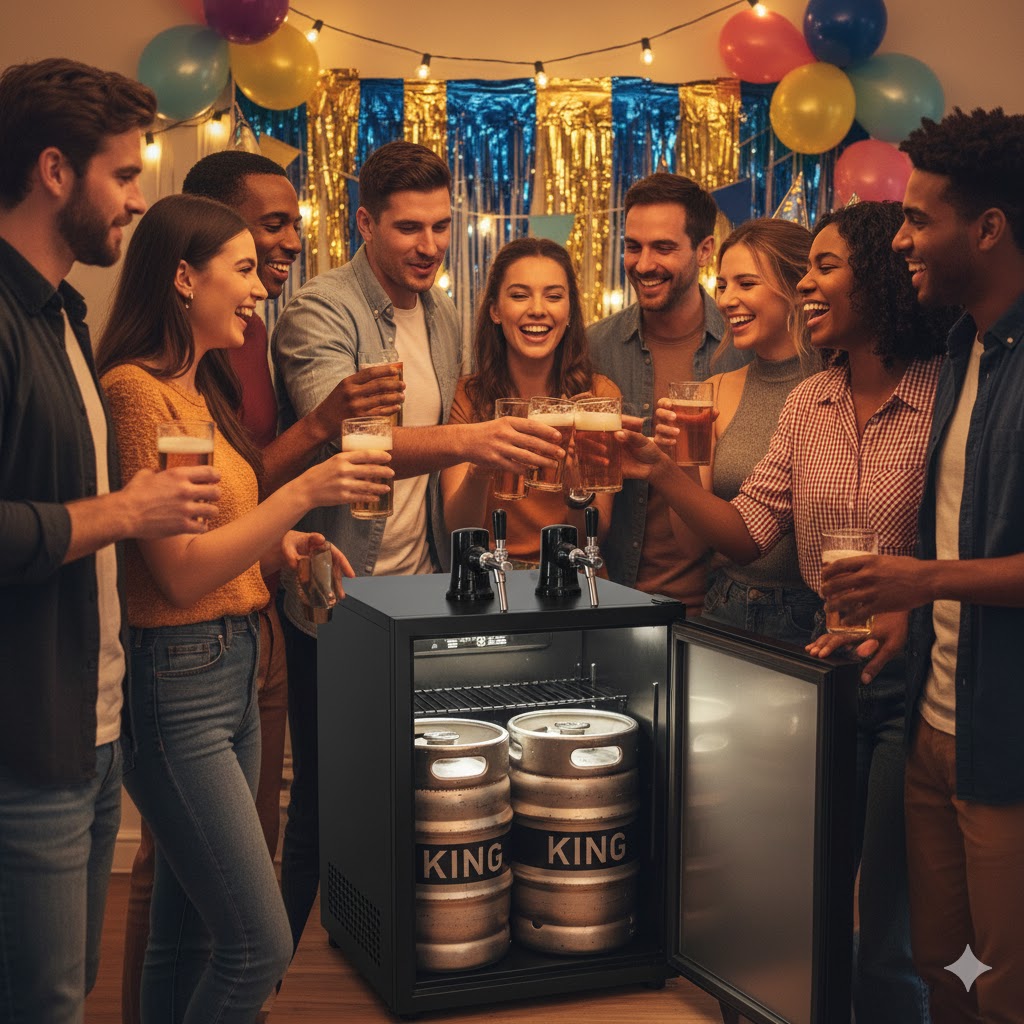 Ditch the Venue Rental: Why Owning a Kegerator and Party Kegs is Your Smartest Party Move