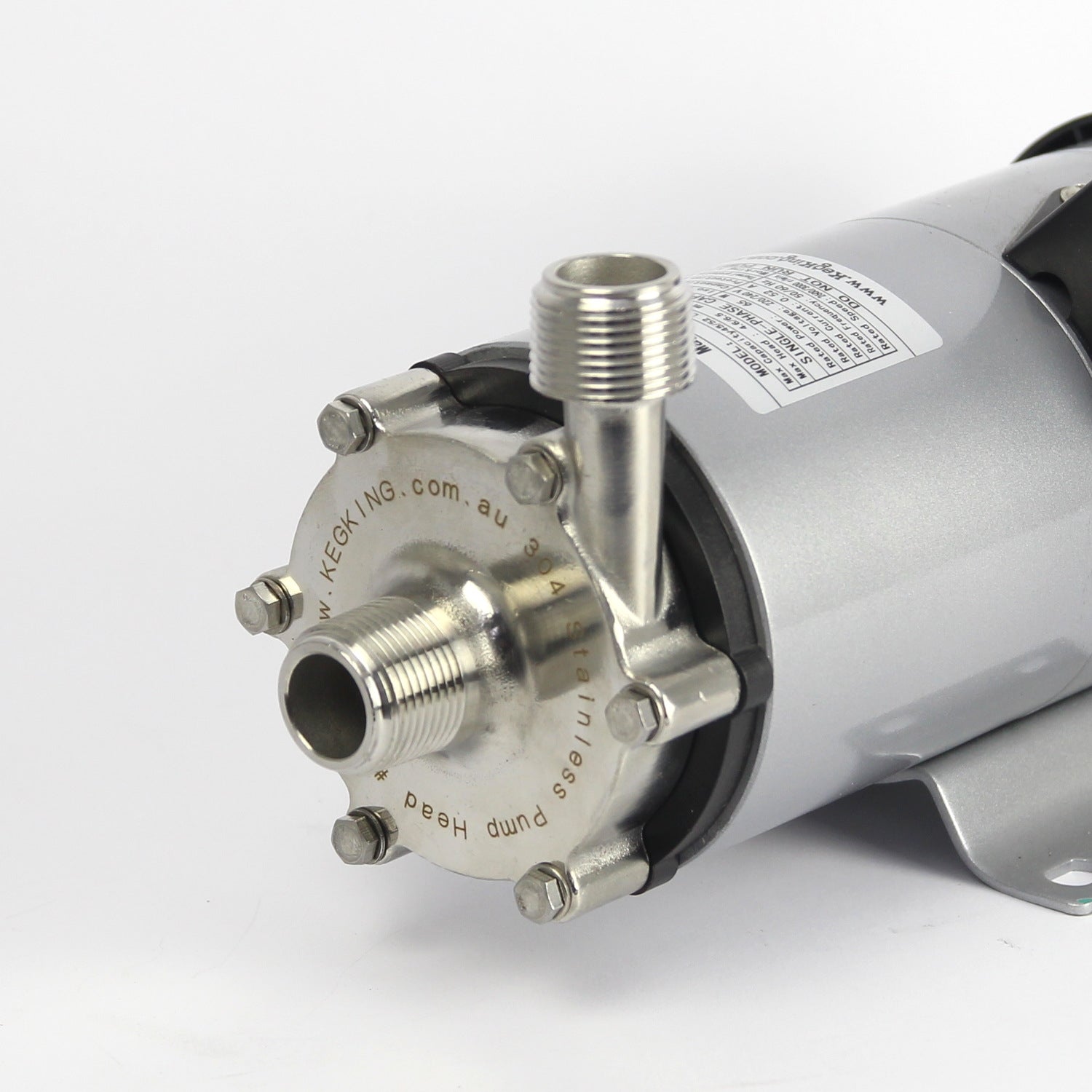 Stainless Pump Head for 65w Magnetic Drive Pump with 3/4