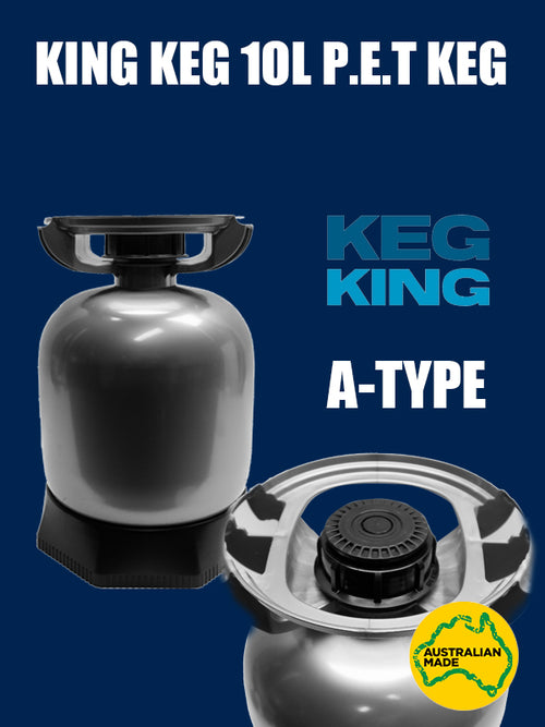 King Keg 10L PET Keg With A-Type Spear