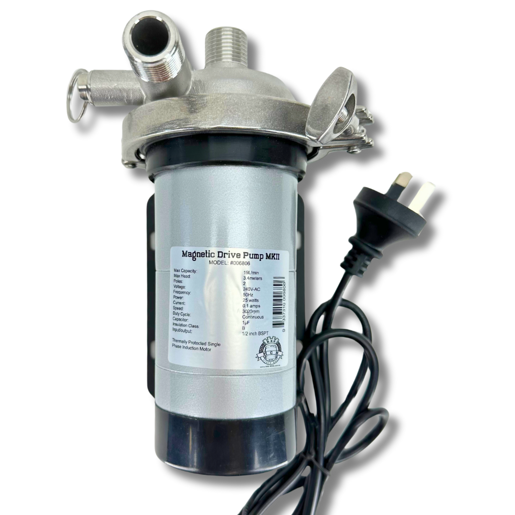 Wortmaster High Temperature Magnetic Drive Pump 25w with TC head