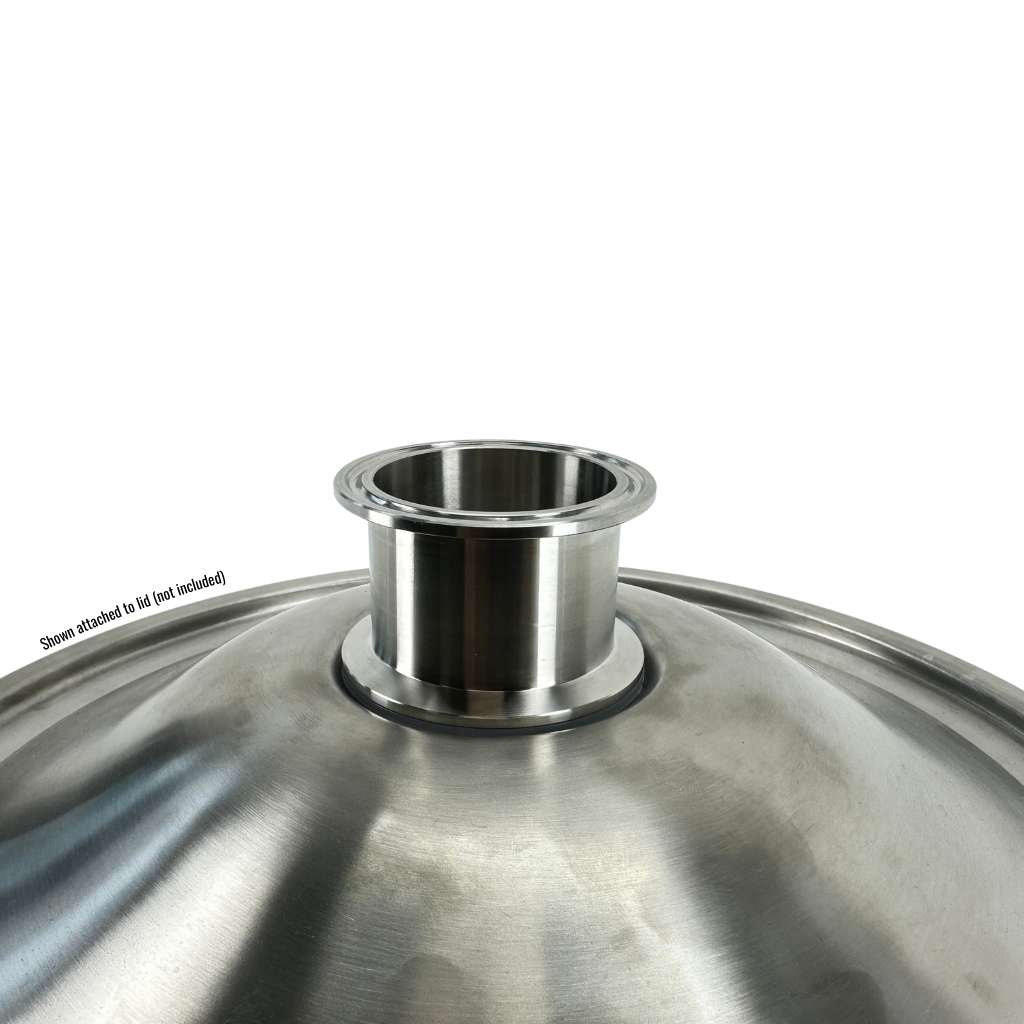2 inch Tri Clover Bulkhead - All Stainless Steel