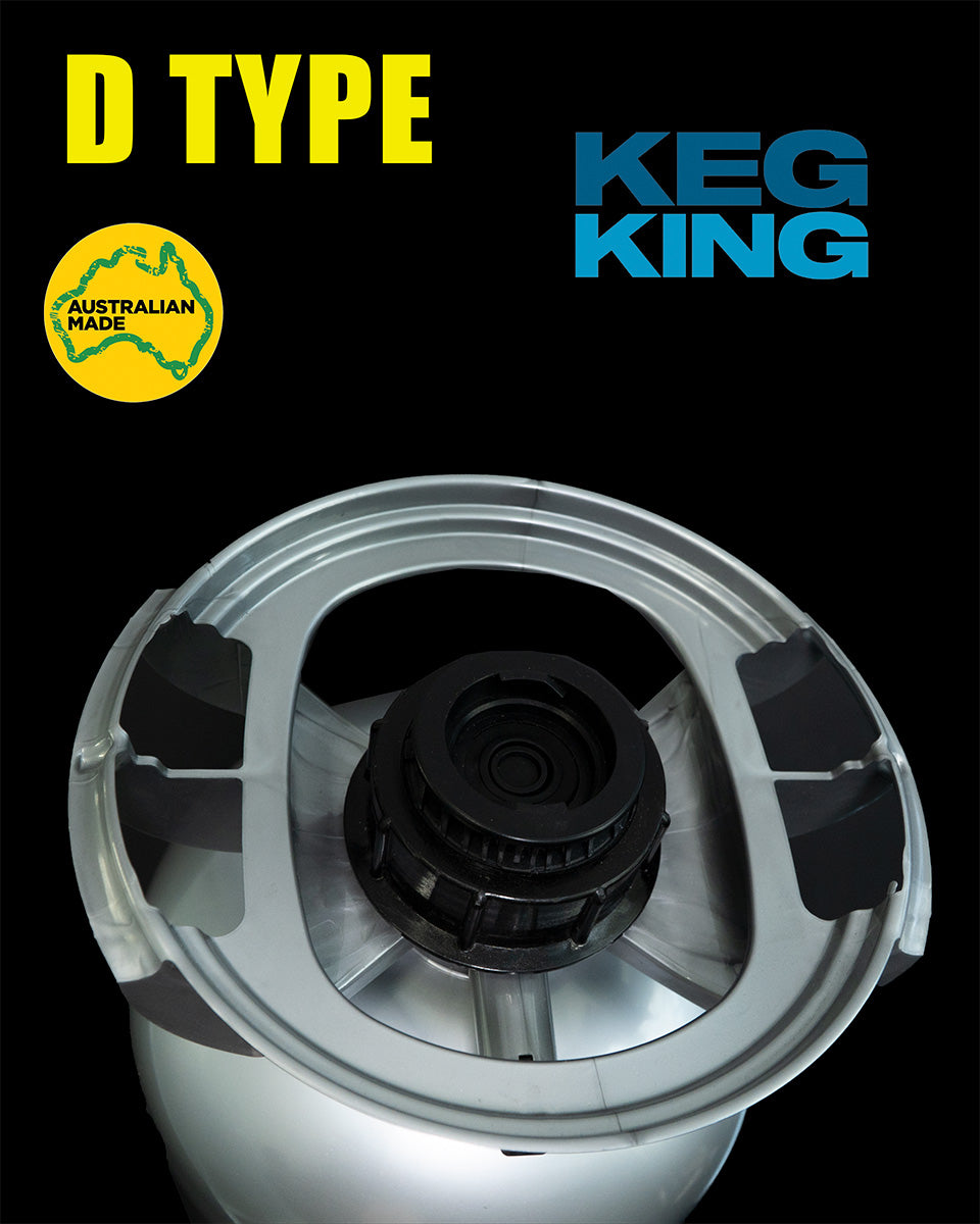 King Keg 20L PET Keg With D-Type Spear