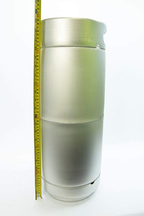20 Litre Stainless Steel Commercial Keg - height
