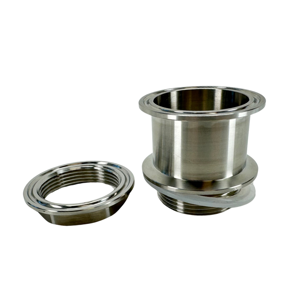 2 inch Tri Clover Bulkhead - All Stainless Steel