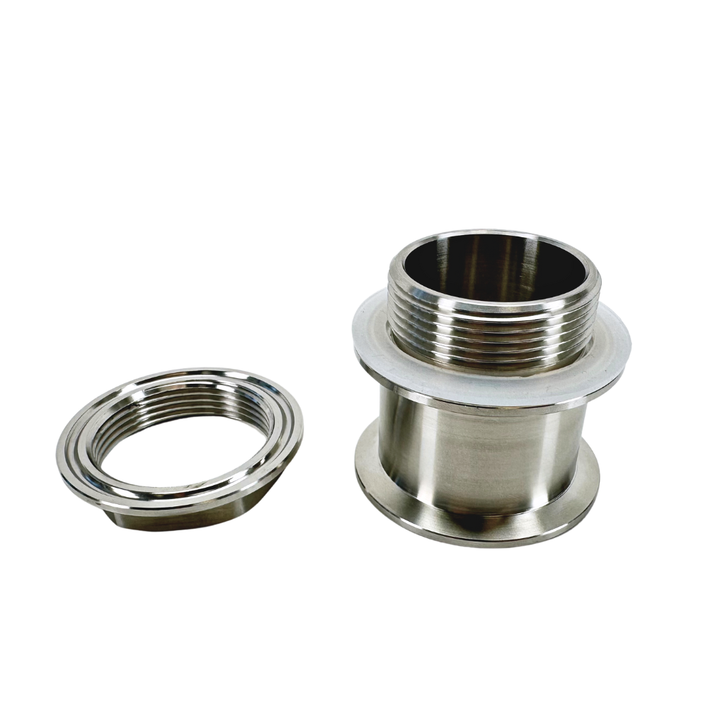 2 inch Tri Clover Bulkhead - All Stainless Steel