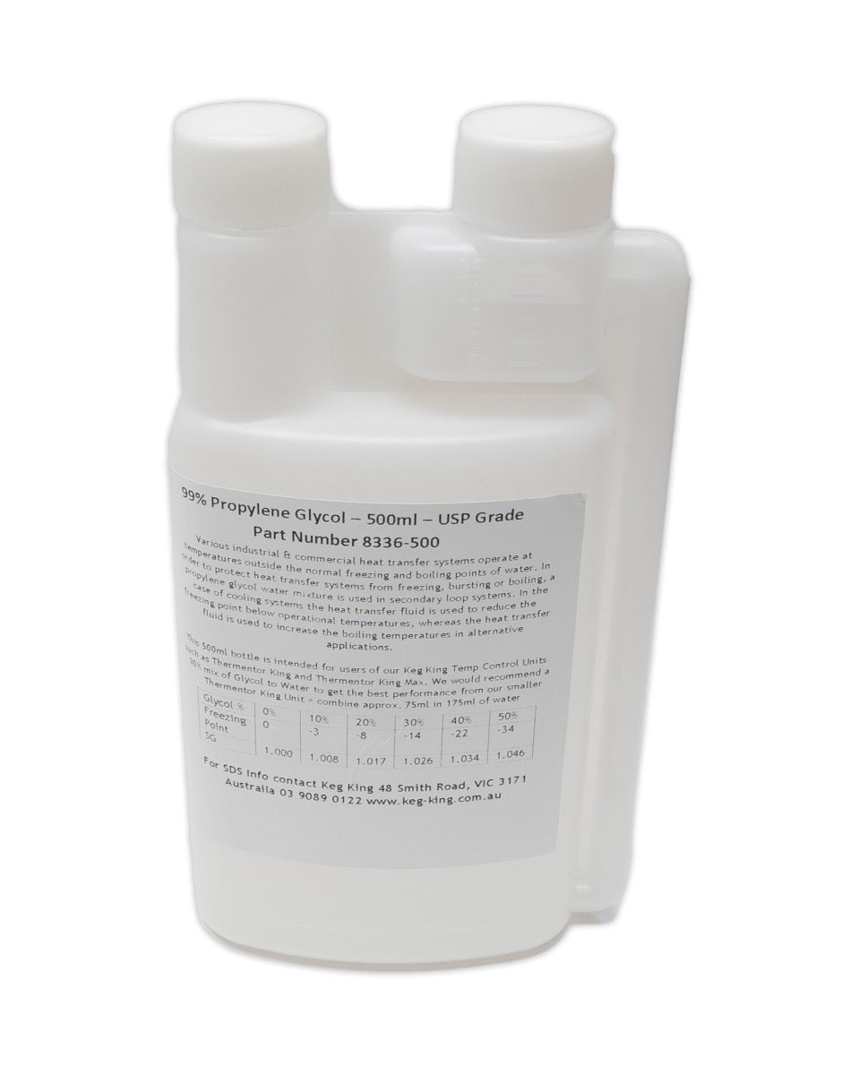 Food Grade Glycol - USP Approved Food Grade 99% - 500ml full view
