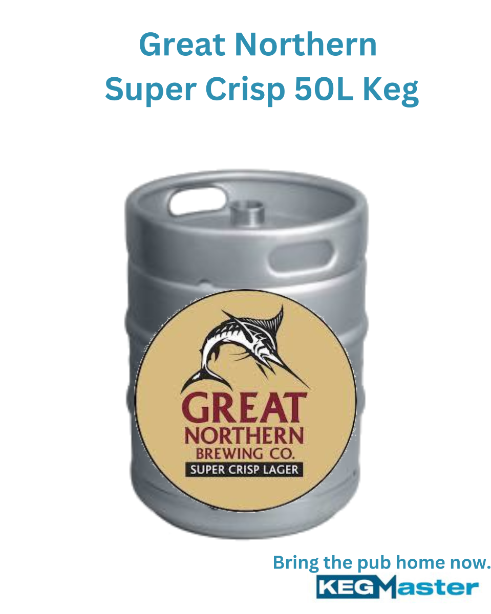 50l stainless steel keg of great northern super crisp
