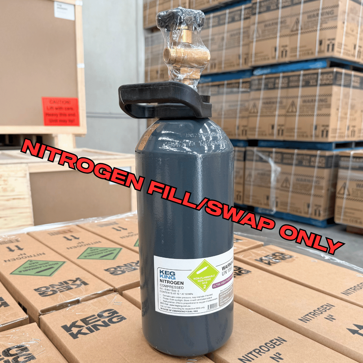 4.0L Nitrogen Fill / Swap / Refill - GAS TO GO
