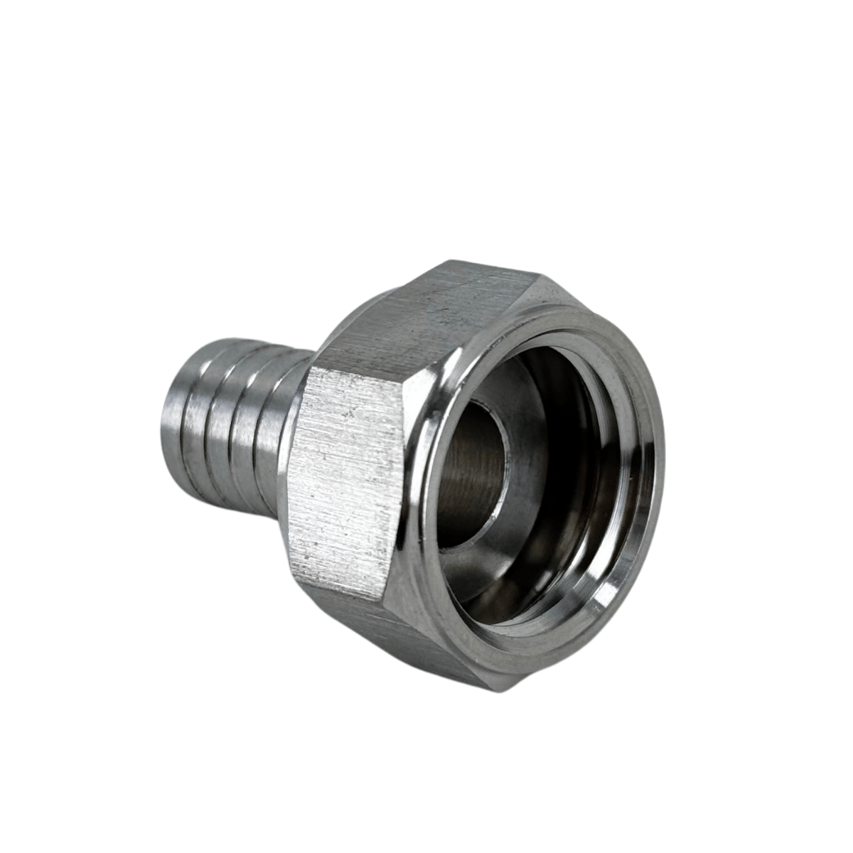 1/2 inch swivel nut with 12.7mm barb