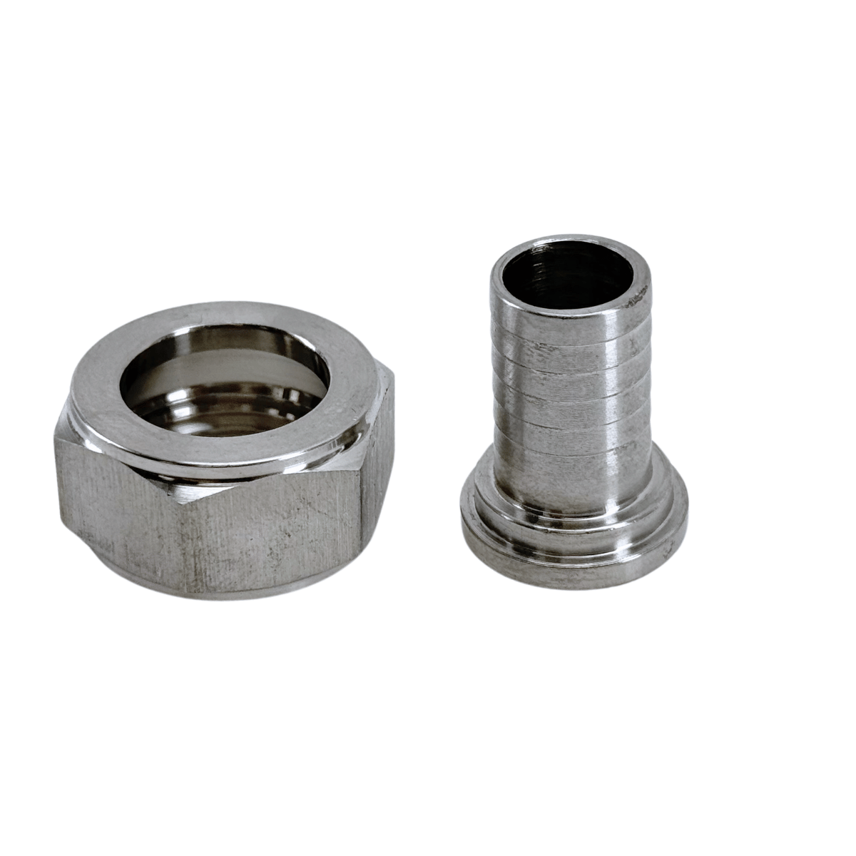 1/2 inch swivel nut with 12.7mm barb