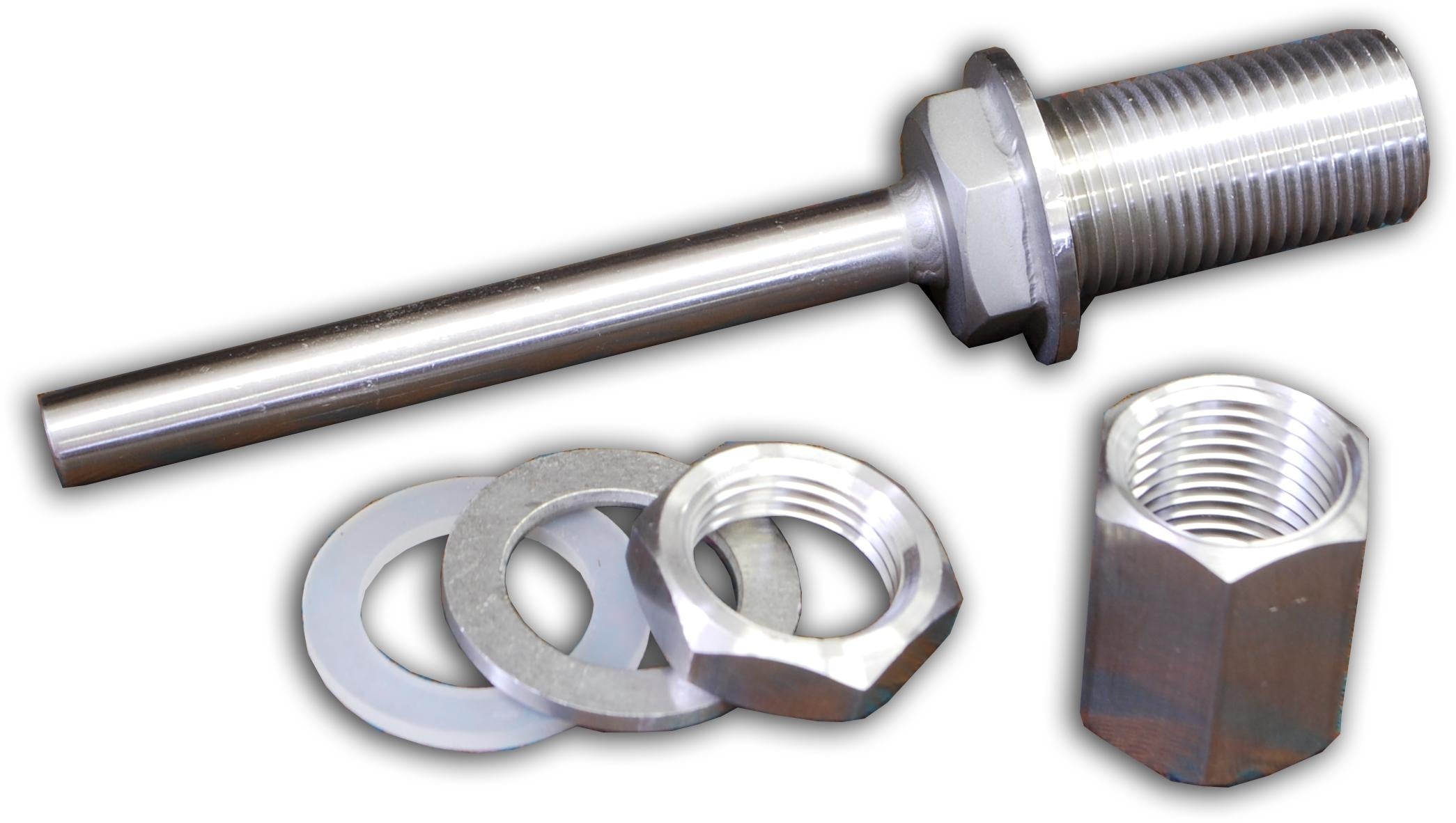Solid Stainless 100mm Weldless Thermowell