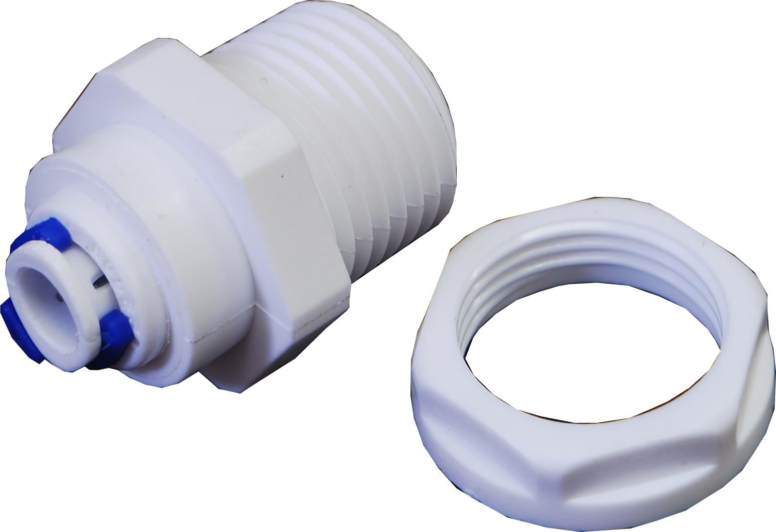 Poly Bulkhead for 6.5mm Diameter Temperature Probe