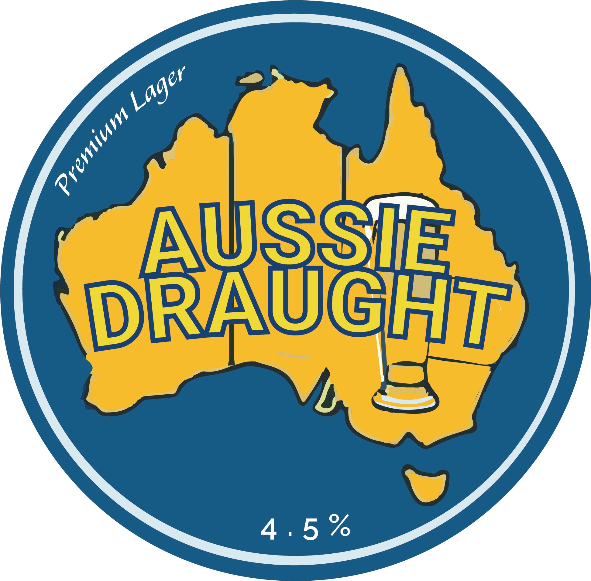 Aussie Draught Decal