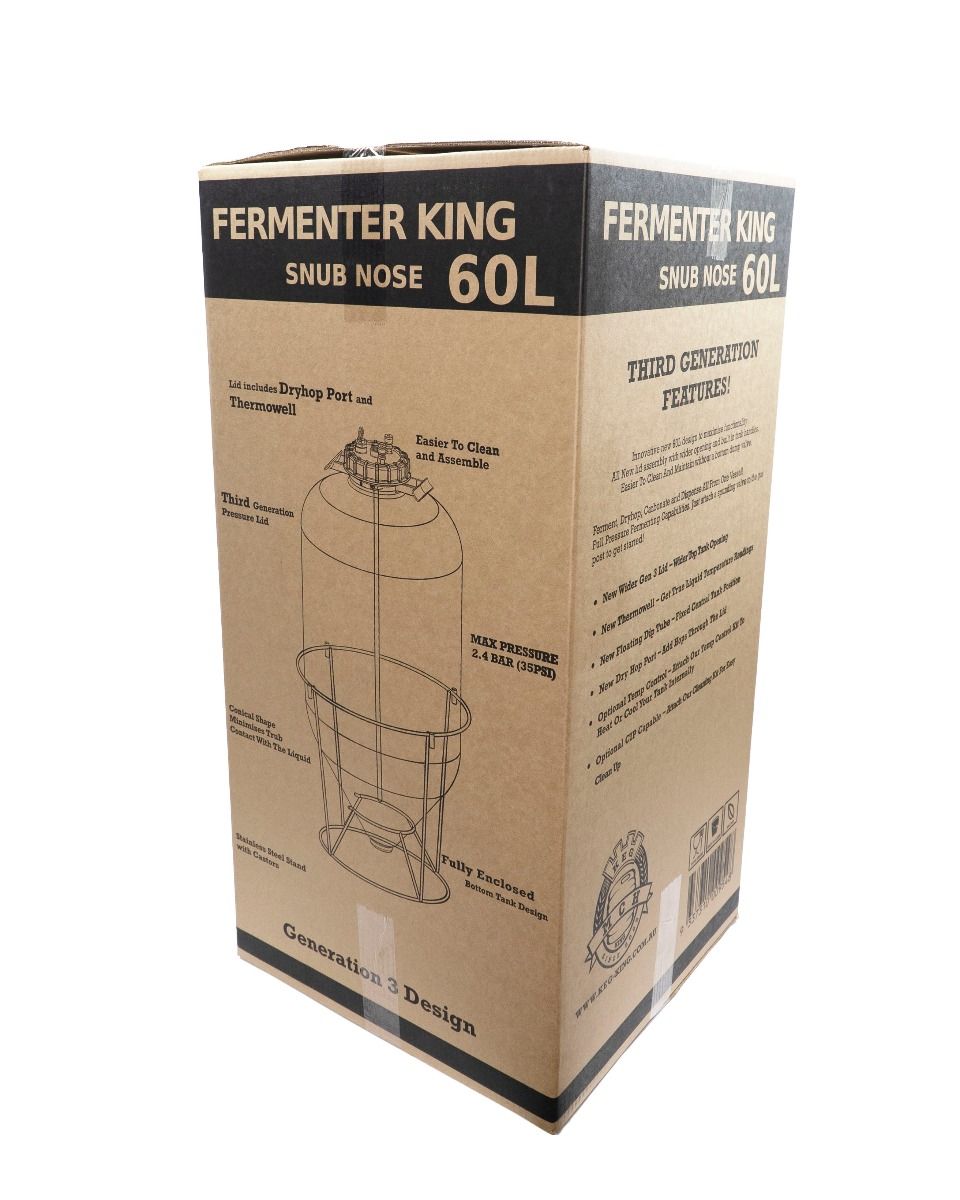 Fermenter Apollo + Spundy Bundle 60L Snub Nose Pressure Fermenter