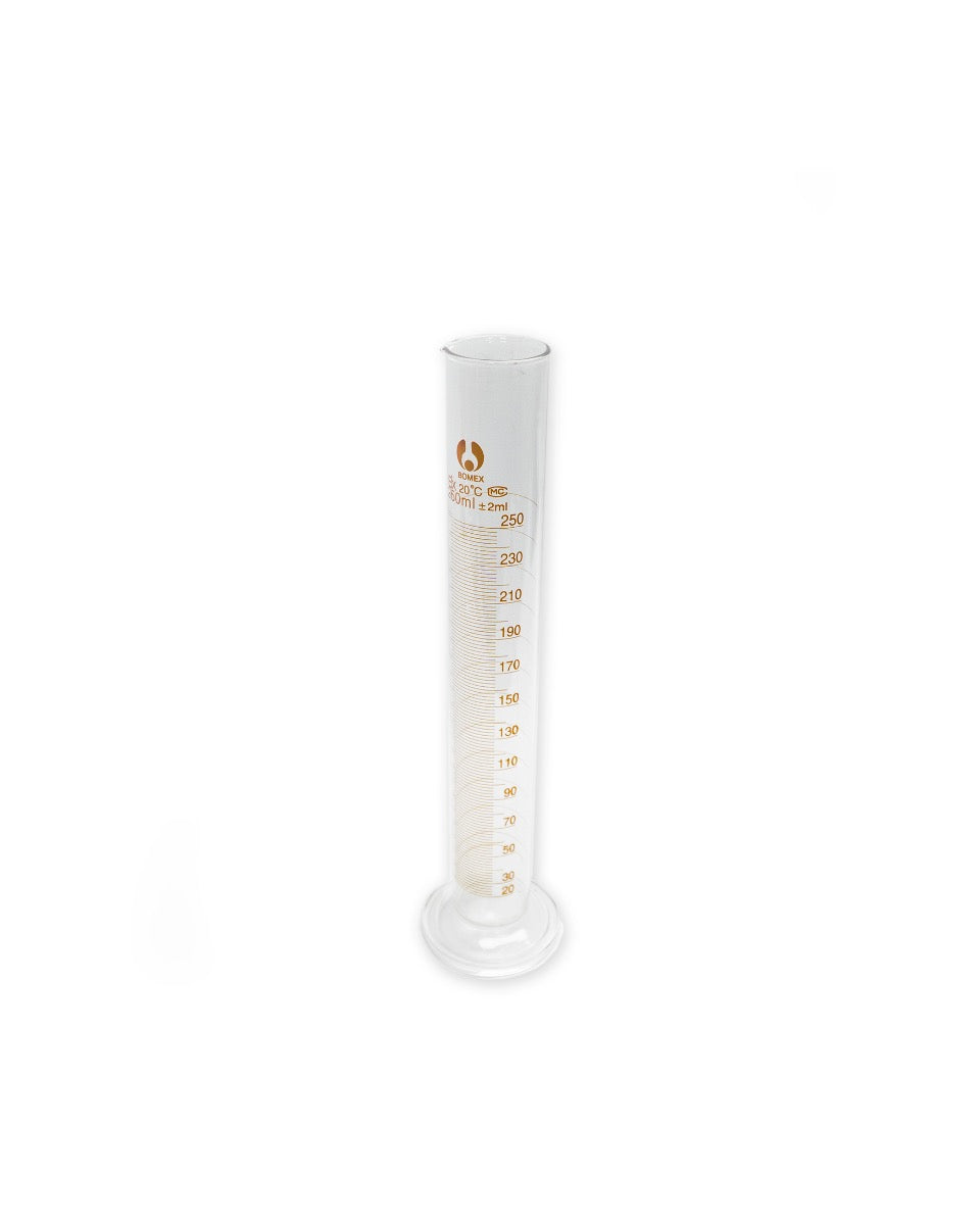 250ml Measuring Cylinder with 2ml Graduations