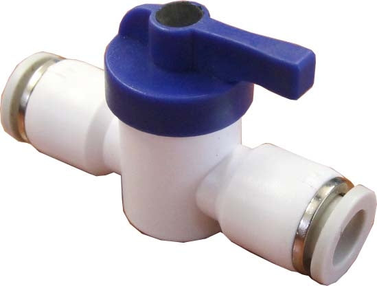 8mm Push in Ball Valve